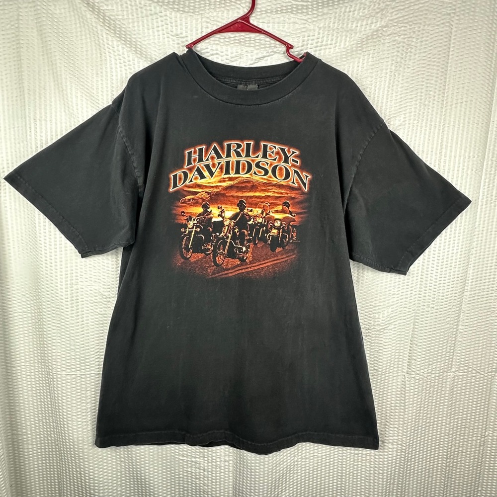 Appalachian Harley Davidson Mechanicsburg PA Black T-SHIRT Mens 2XL